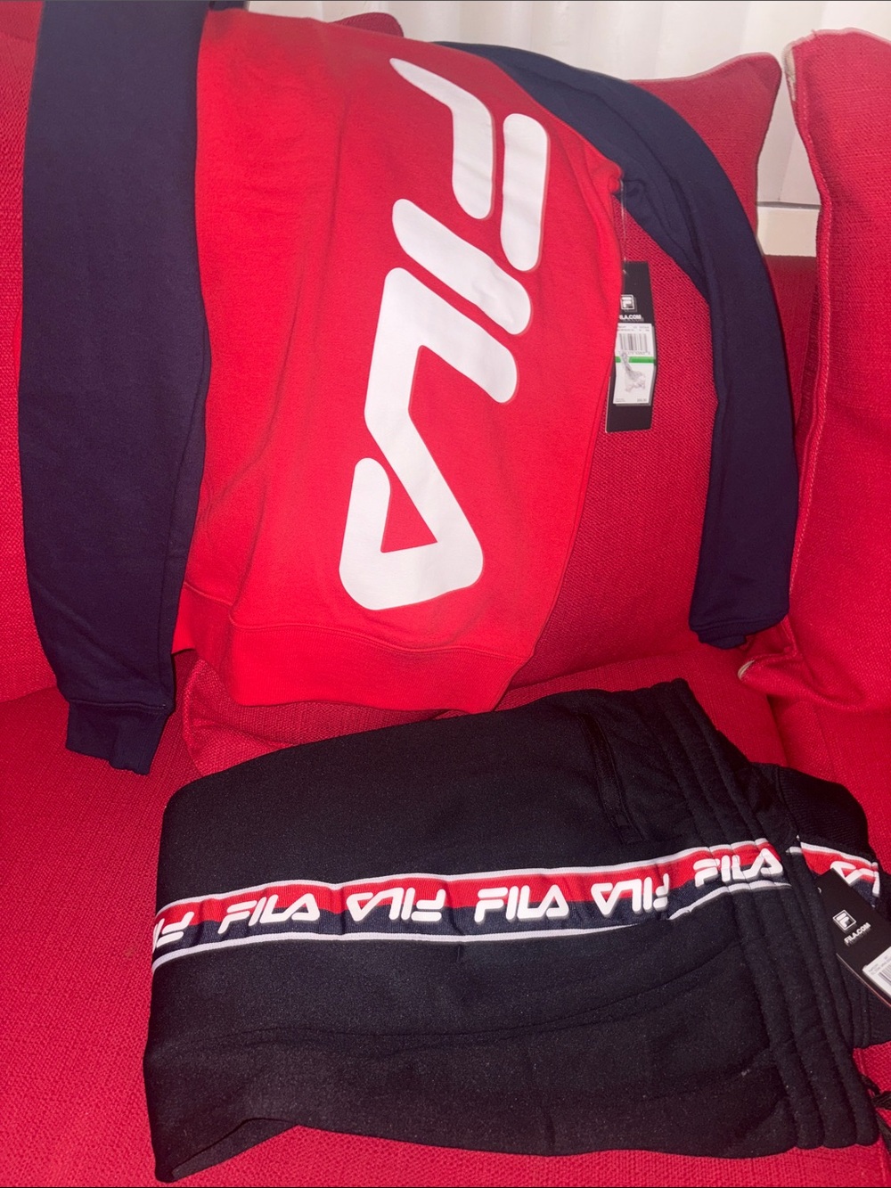 fila sweat suit